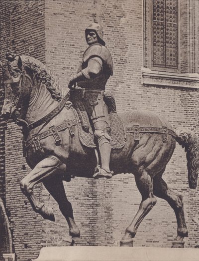 Monumento A Colleoni（モノクロ写真 作： Italian Photographer
