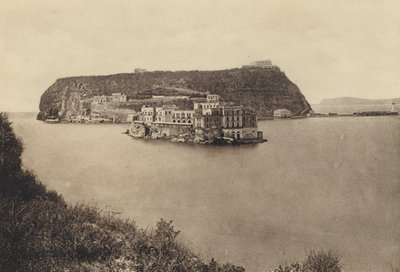 ナポリ：ニシダ島（モノクロ写真 作： Italian Photographer