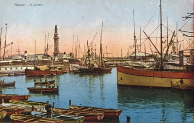 ナポリ、イタリア、港 作： Italian Photographer