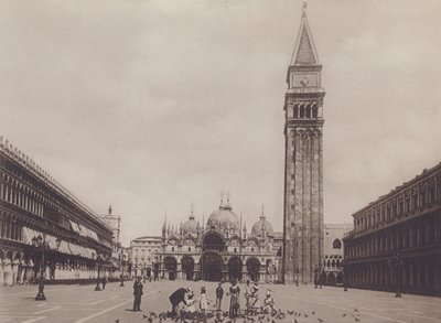 サンマルコ広場（モノクロ写真 作： Italian Photographer