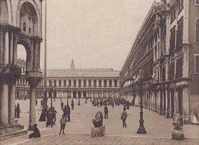 Piazza S Marco Dai Leoncini（モノクロ写真 作： Italian Photographer