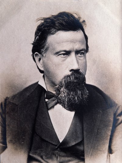 Amilcare Ponchielli（1834-1885）イタリアの作曲家の肖像 作： Italian Photographer