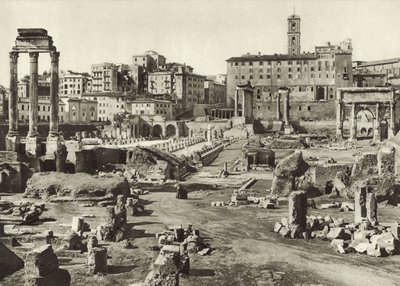 フォロロマーノとバシリカジュリア 作： Italian Photographer