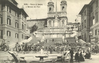 ローマ、イタリア、スペイン階段 作： Italian Photographer