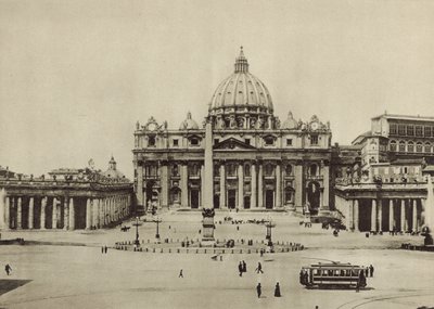 Sピーターズバシリカ、ファサード 作： Italian Photographer