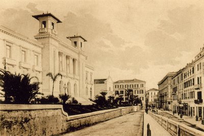 サンレモ、Casino Municipale（モノクロ写真 作： Italian Photographer
