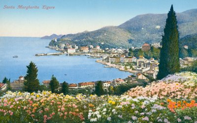 イタリア、サンタ・マルゲリータ・リグレ（カラー写真） 作： イタリアの写真家
