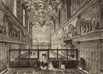 J de DolciによってXV世紀に建てられたSixtine Chapel 作： Italian Photographer