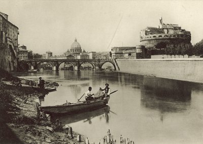 聖アンジェロ城と橋 作： Italian Photographer