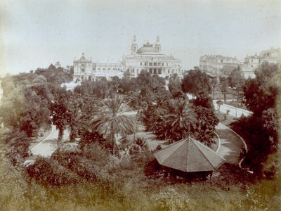モンテカルロのカジノに併設されたブーレングラン庭園 作： Italian Photographer
