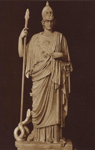 ローマ、バチカン美術館のミネルバの像 作： Italian Photographer