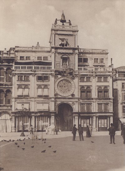 時計台（モノクロ写真 作： Italian Photographer