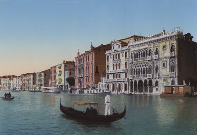 ヴェネツィア、大運河、パラッツォCa d "オロ 作： Italian Photographer