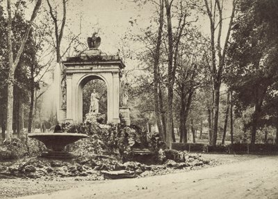 ボルゲーゼ公園、噴水 作： Italian Photographer