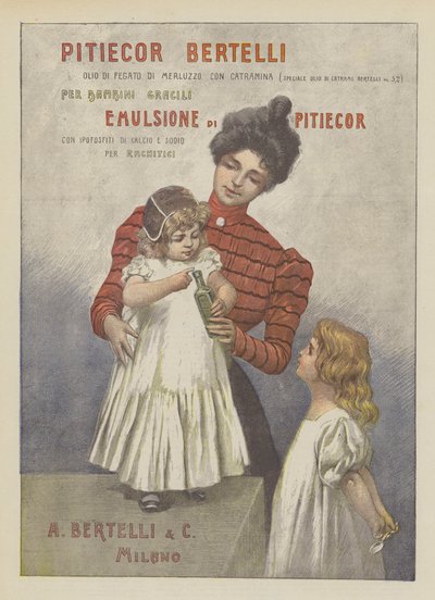 A Bertelli & C (カラーリトグラフ) 作： Italian School
