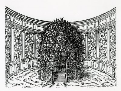 フランチェスコ・コロンナ（c.1432-1527）に帰因したヒプネロトマキアポリフィリのアーバー、1499年発行 作： Italian School