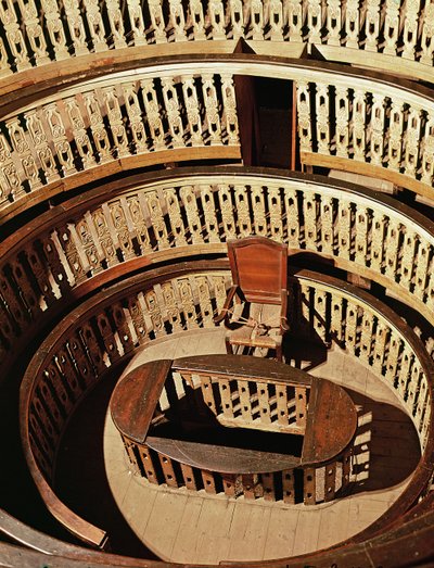 1594〜95年に建てられた解剖学的劇場 作： Italian School