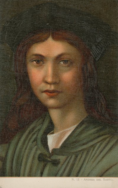 アンドレア・デル・サルト、イタリアの画家（クロモリソ） 作： Italian School