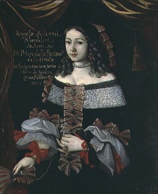 アンジェラ・アドーニ（敬虔な紡績婦の家のプリオレス 作： Italian School