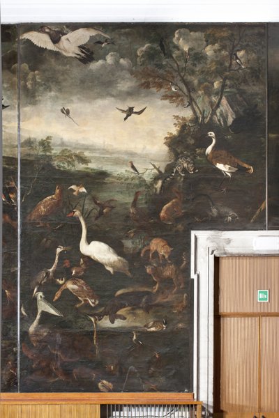 動物、オルフェウスの神話 作： Italian School