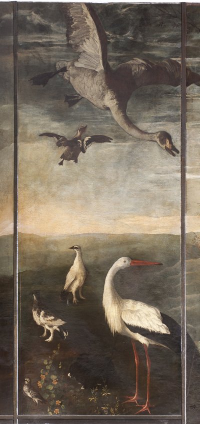 動物、オルフェウスの神話、詳細 作： Italian School