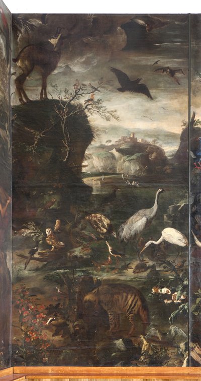 動物、オルフェウスの神話、詳細 作： Italian School