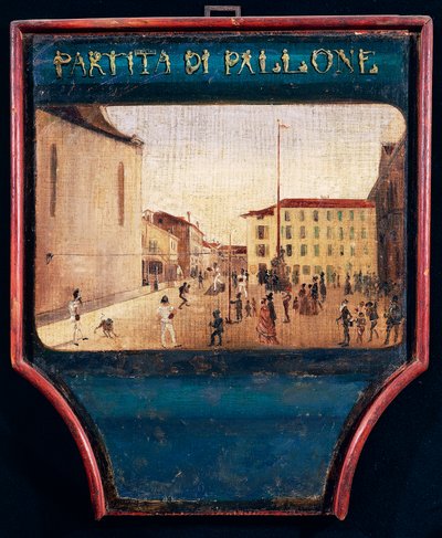 ボールゲーム、イタリア 作： Italian School