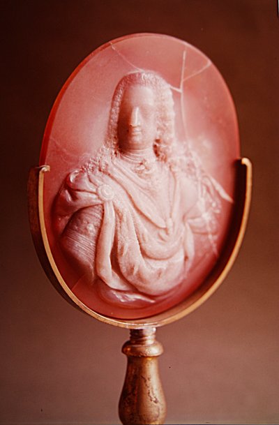 ロレーヌのフランソワのカメオ、1740年頃（瑪瑙） 作： Italian School