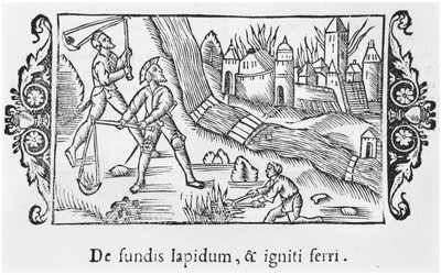 1555年にローマで出版されたオラウスマグナス（1490-1558）による北方民族の歴史からの火による町の捕獲 作： Italian School