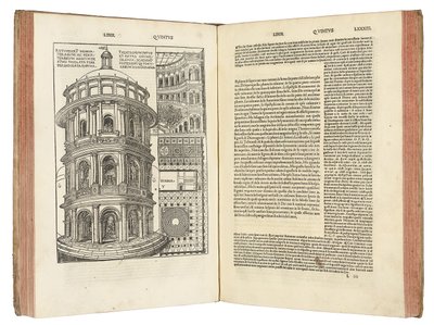 「建築に関する10冊の本」buMarcus Pollio Vitruvius 作： Italian School