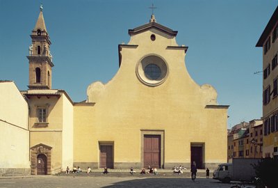 サントスピリトのファサード 作： Italian School