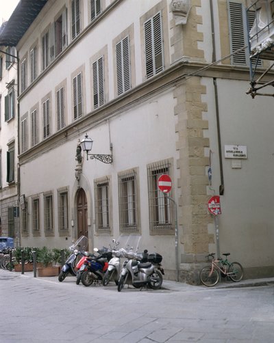 カサブオナローティのファサード 作： Italian School