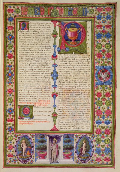 Fol.211r 聖パウロからフィレモンへの手紙、Borso d
