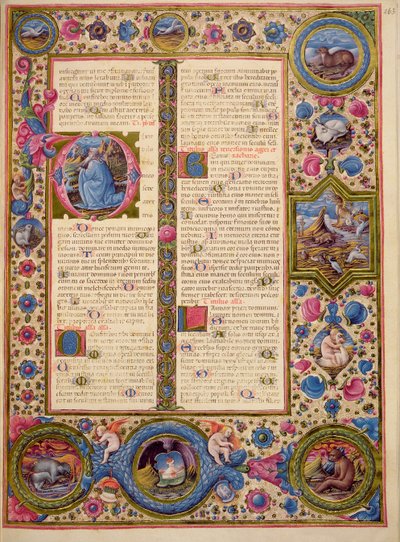 Fol.263r ザッカリアの本、Borso d