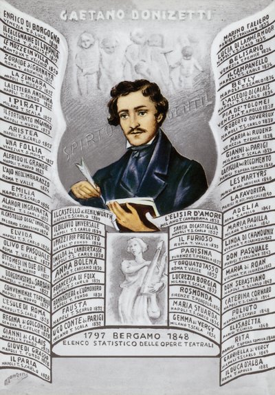 ガエターノ・ドニゼッティ、イタリアの作曲家（1797-1848） 作： Italian School