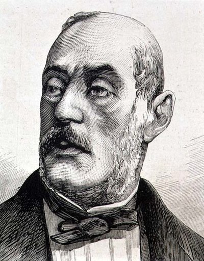ジュゼッペ・フェラーリ (1811-1876) イタリアの歴史家・政治哲学者 (エングレービング) 作： Italian School