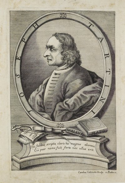 ジョセフタルティーニ、カルロカルチノット（fl.1763）、c.1763によって彫刻 作： Italian School