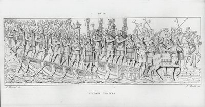 トラヤヌスの列柱」（彫刻作品 作： Italian School