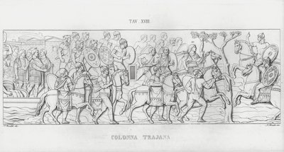 トラヤヌスの列柱」（彫刻作品 作： Italian School
