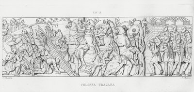 トラヤヌスの列柱」（彫刻作品 作： Italian School