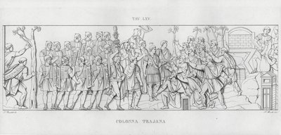 トラヤヌスの列柱」（彫刻作品 作： Italian School