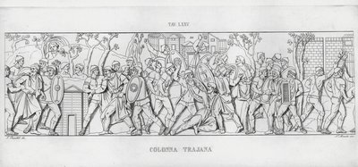 トラヤヌスの列柱」（彫刻作品 作： Italian School