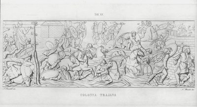 トラヤヌスの列柱」（彫刻作品 作： Italian School