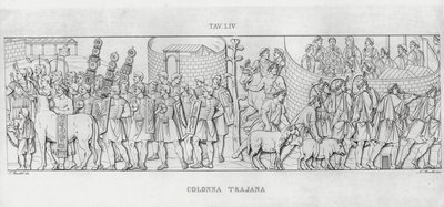 トラヤヌスの列柱」（彫刻作品 作： Italian School