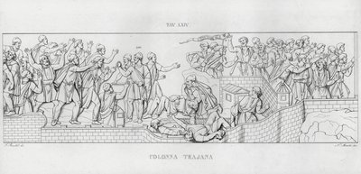 トラヤヌスの列柱」（彫刻作品 作： Italian School