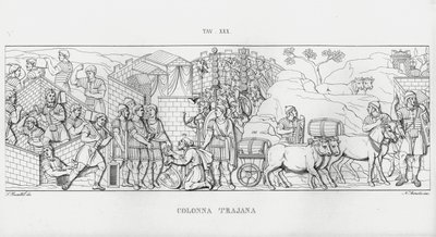 La Colonna Trajana、Trajan？Sコラム 作： Italian School