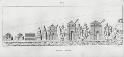La Colonna Trajana、Trajan？Sコラム 作： Italian School