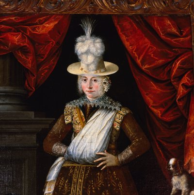 ドナ・ダッレ・ローズ夫人 1625年頃 イタリアの無名の画家による絵画 イタリア 作： Italian School