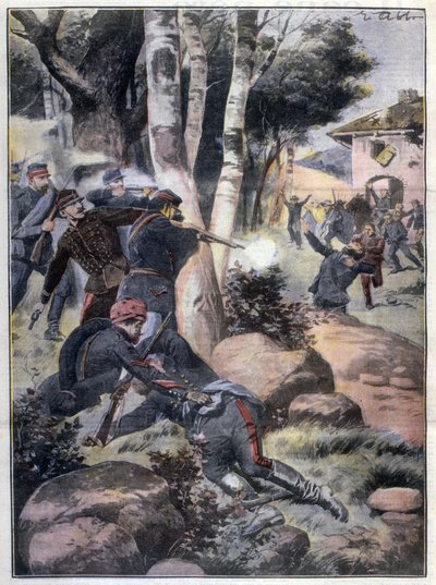 メキシコ革命：軍と反乱軍の戦い 1913年『L