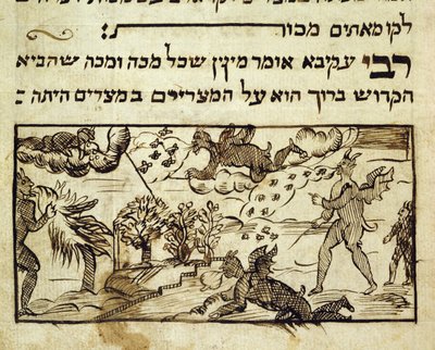 Ms.CA2795悪魔はユダヤ人の物語から世界の疫病をまき散らす 作： Italian School